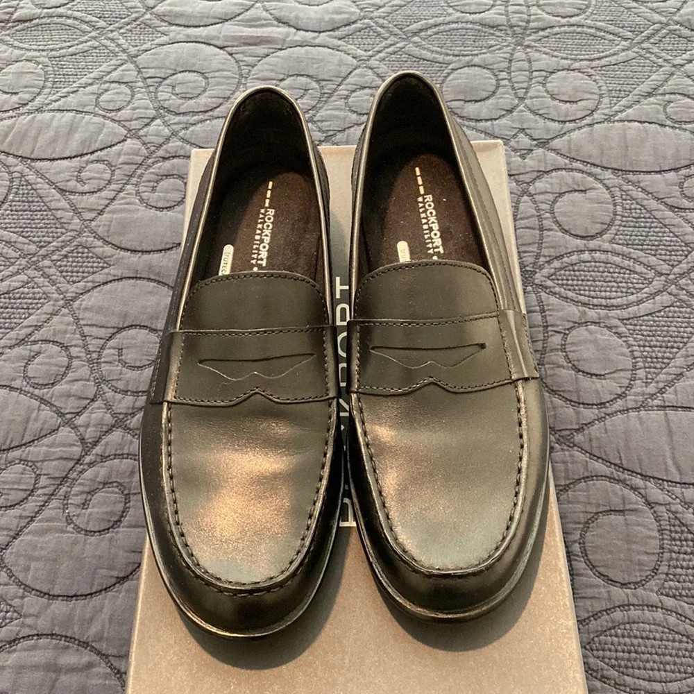 Men’s Rockport Classic Loafer Penny Size 9 - Picture 2 of 9